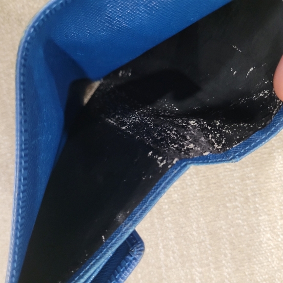 🔹️ LOUIS VUITTON🔹️ Saint Jacques blue tote bag and matching wallet + COA ✨️💙 - Picture 4 of 14